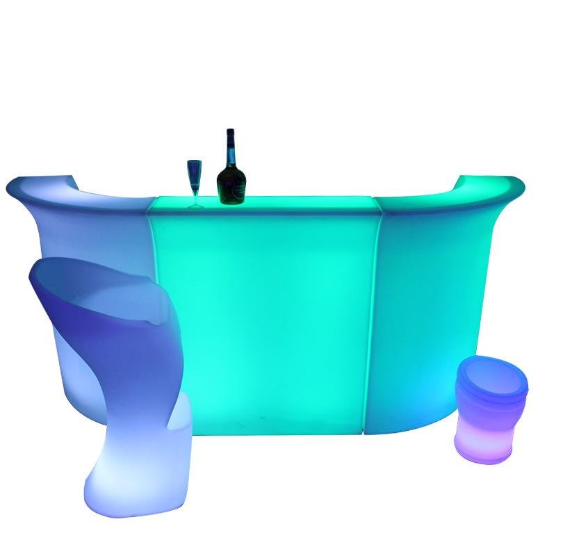 Outdoor Furniture Rental For Party - Indoor Outdoor Led bar Furniture Tables