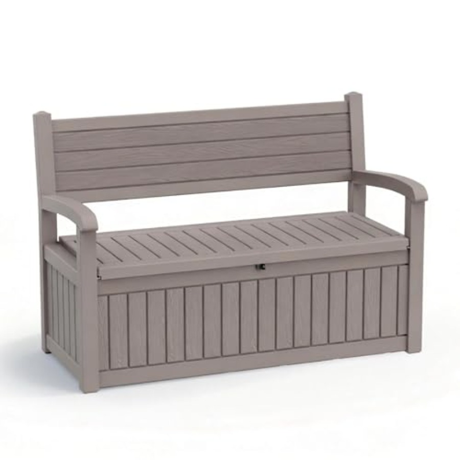 Outdoor Furniture No Cushions - 80 Gallon Outdoor Storage Bench, Waterproof