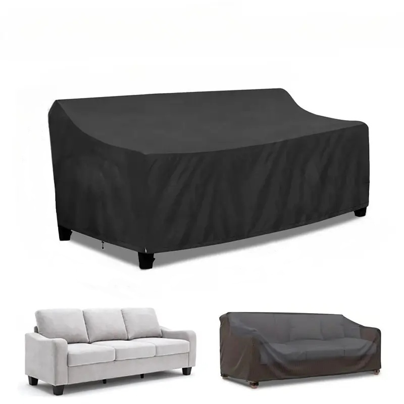Outdoor Furniture Heavy Duty - Heavy-Duty Patio Double Sofa Cover with