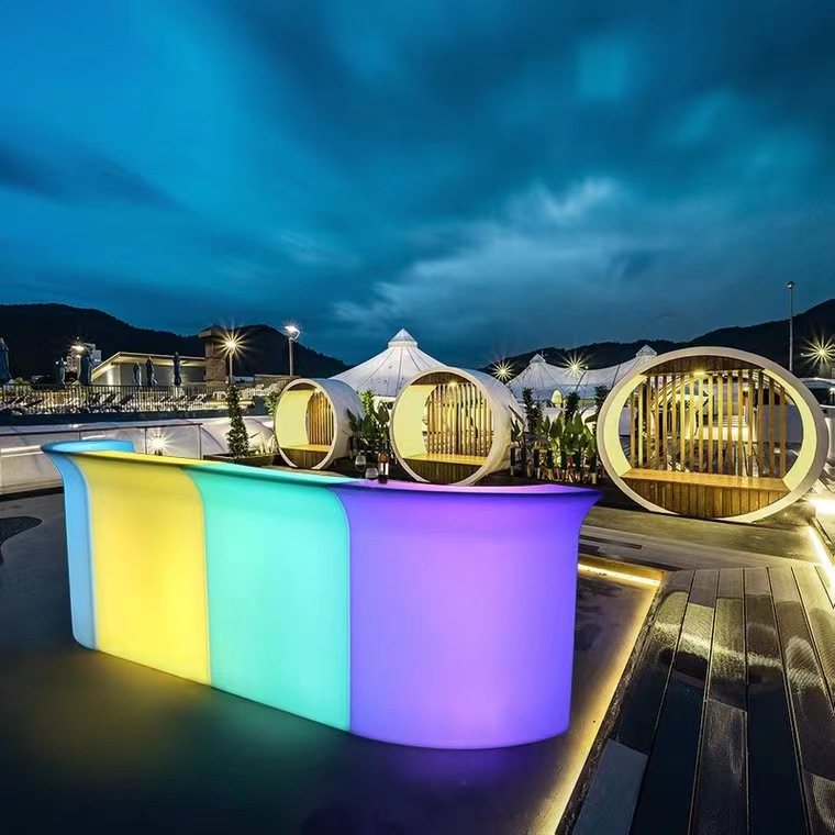 Indoor Outdoor Led bar Furnitu – Outdoor Furniture Rental For Party Bewertung und Preis