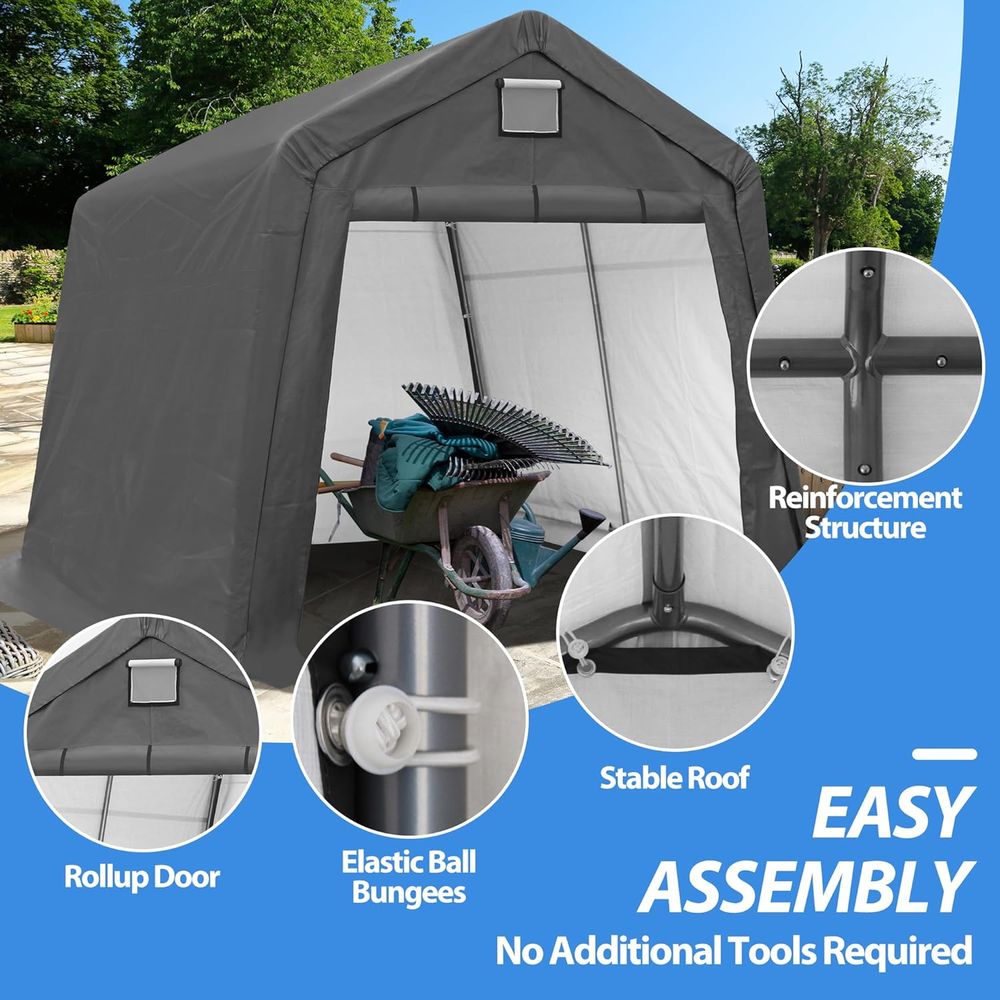 10x10 Outdoor Storage Shelter  – Outdoor Furniture With Storage Bewertung und Preis