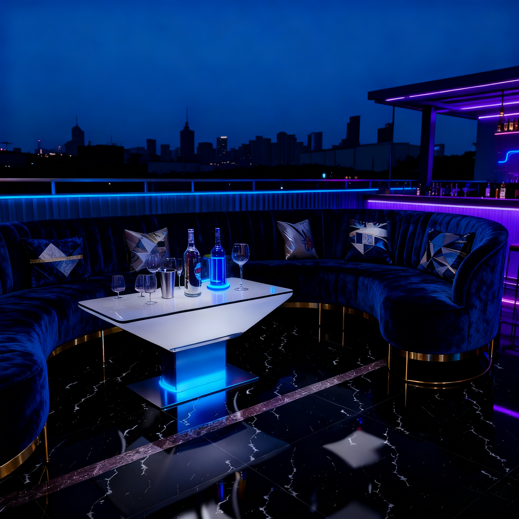 LED Decorative Dining Table Re – Outdoor Furniture Rental For Party Bewertung und Preis