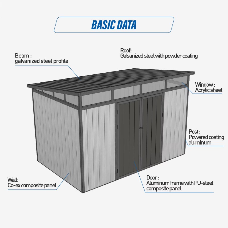 D2833 3M*3M High Performance M – Outdoor Furniture With Storage Bewertung und Preis