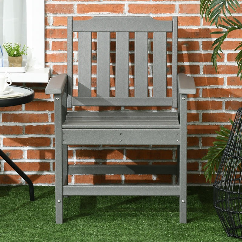 All-Weather Patio Chair, HDPE  – Outdoor Furniture Hdpe Bewertung und Preis