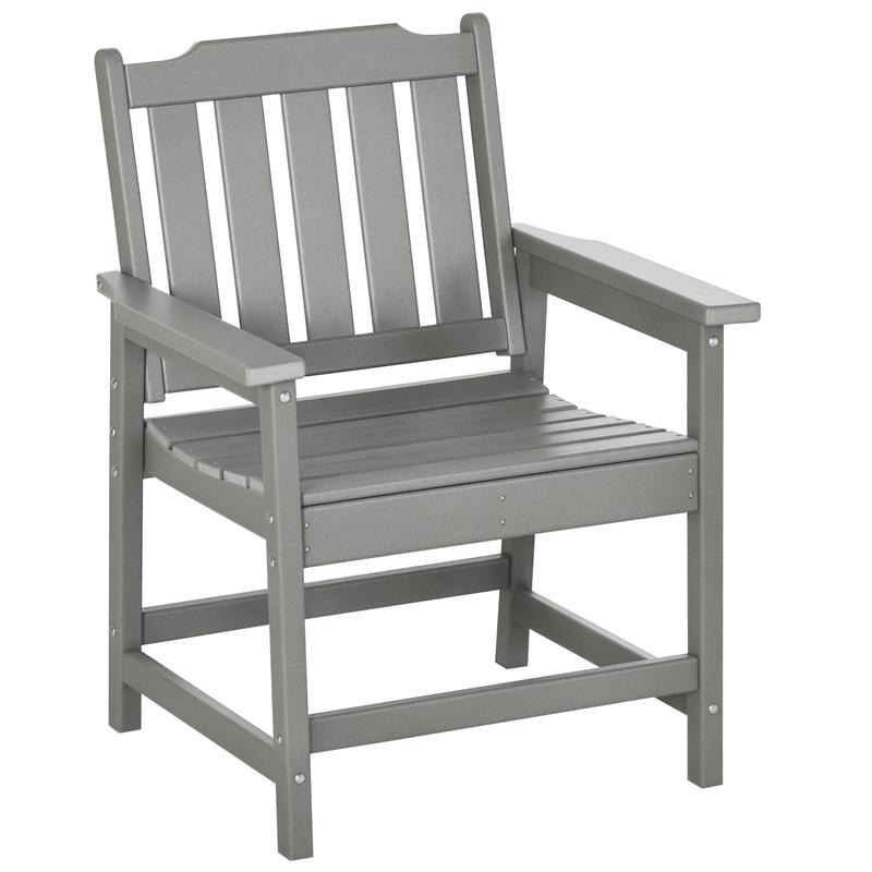 All-Weather Patio Chair, HDPE  – Outdoor Furniture Hdpe Bewertung und Preis