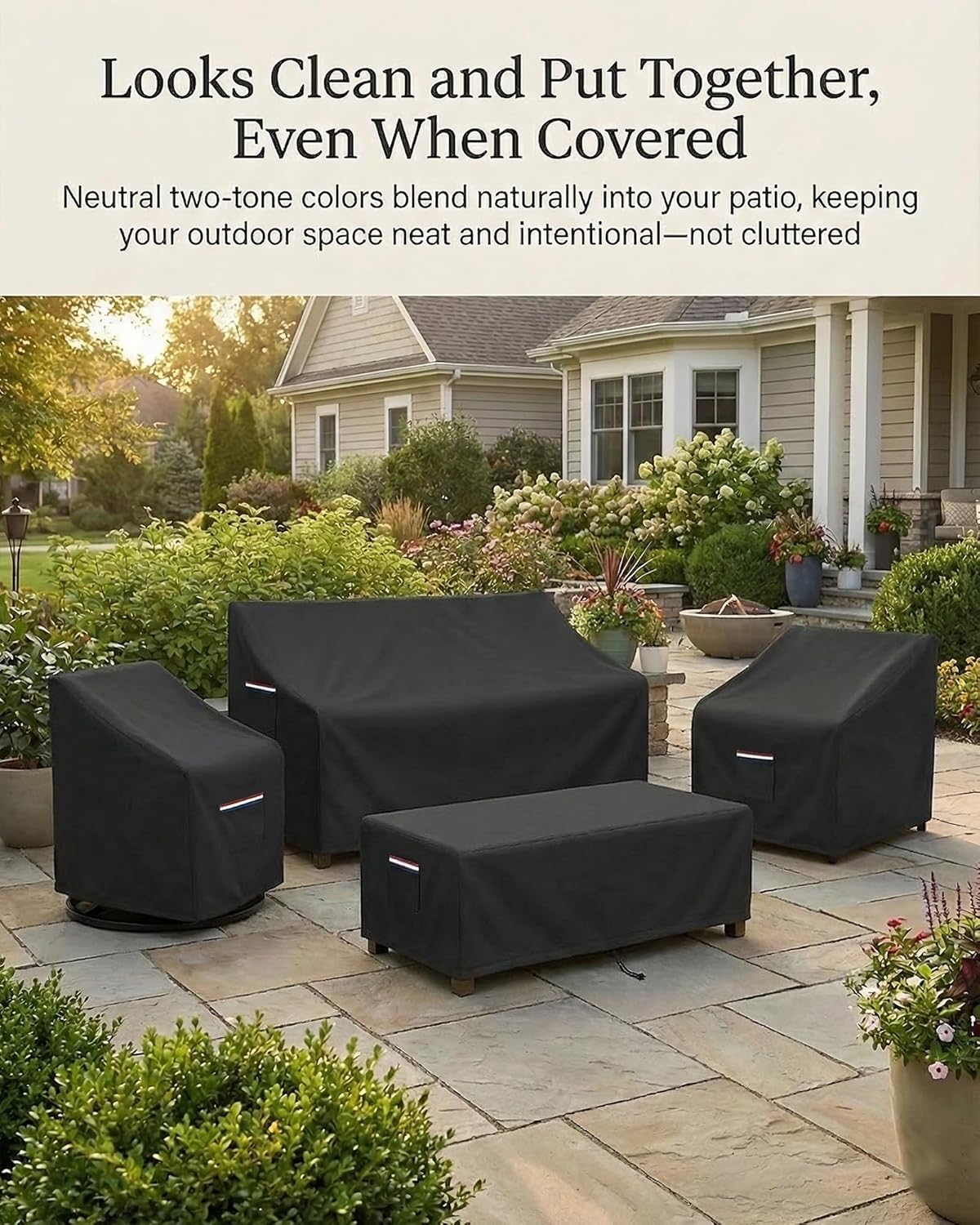 4-Piece Patio Furniture Cover  – Outdoor Furniture Heavy Duty Bewertung und Preis