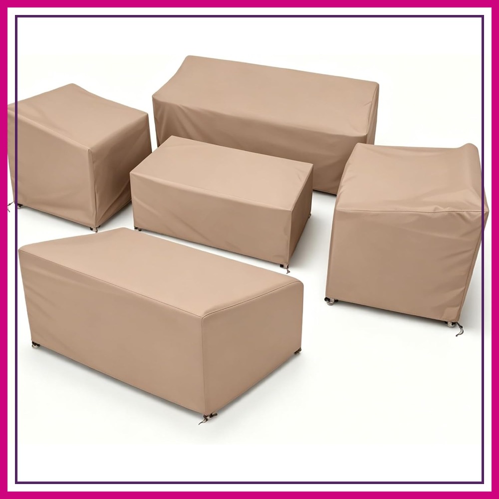 5 Piece Patio Furniture Cover  – Outdoor Furniture Heavy Duty Bewertung und Preis