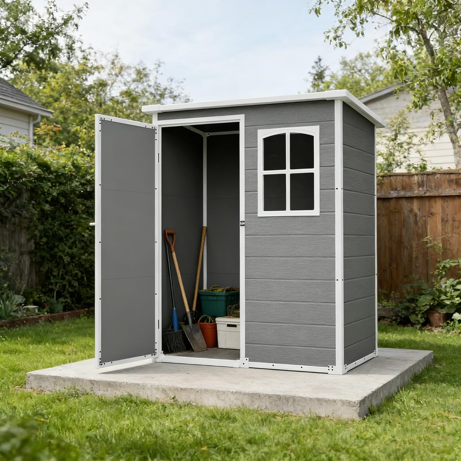 Resin Outdoor Storage Shed Kit – Outdoor Furniture With Storage Bewertung und Preis