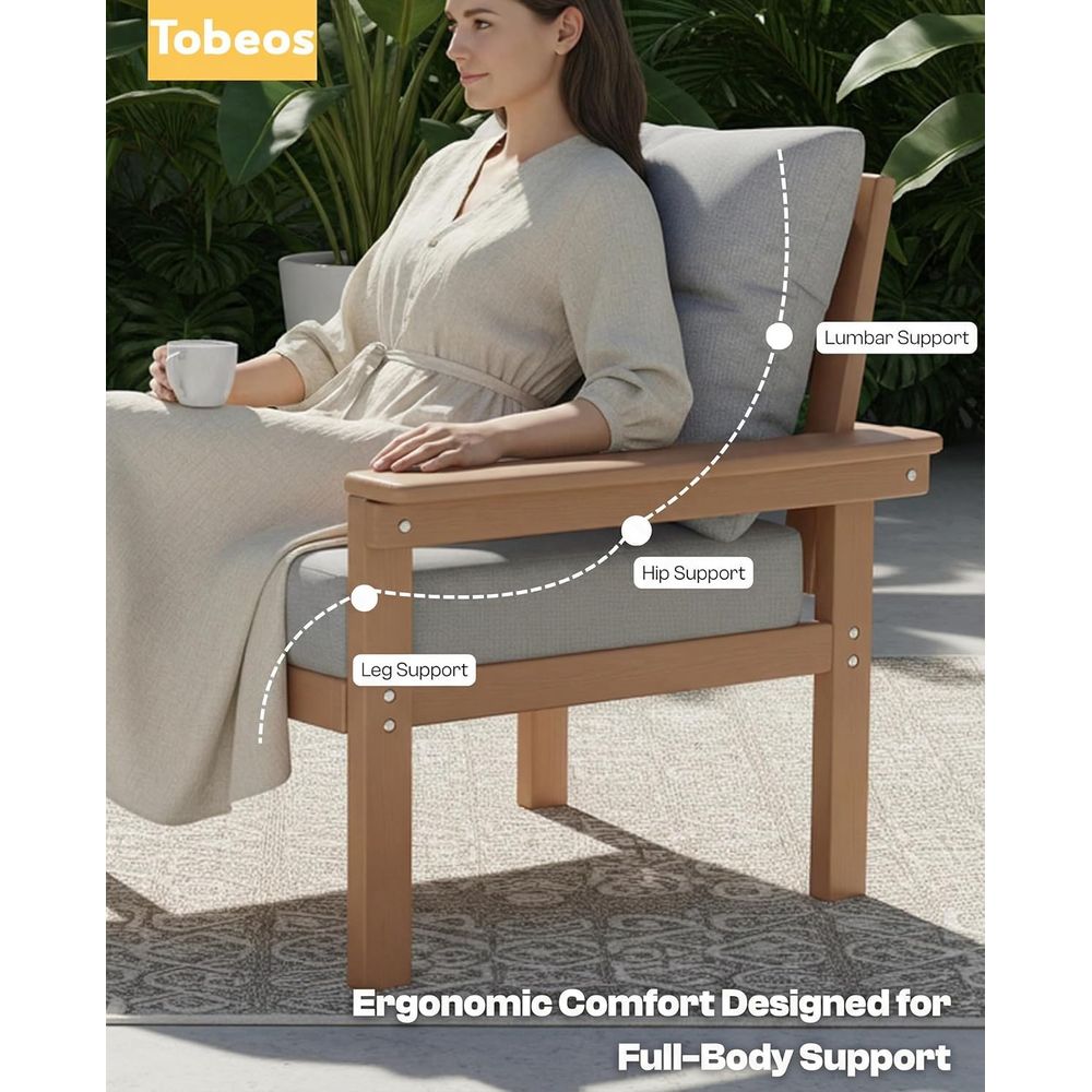 All-Weather HDPE Patio Furnitu – Outdoor Furniture Hdpe Bewertung und Preis
