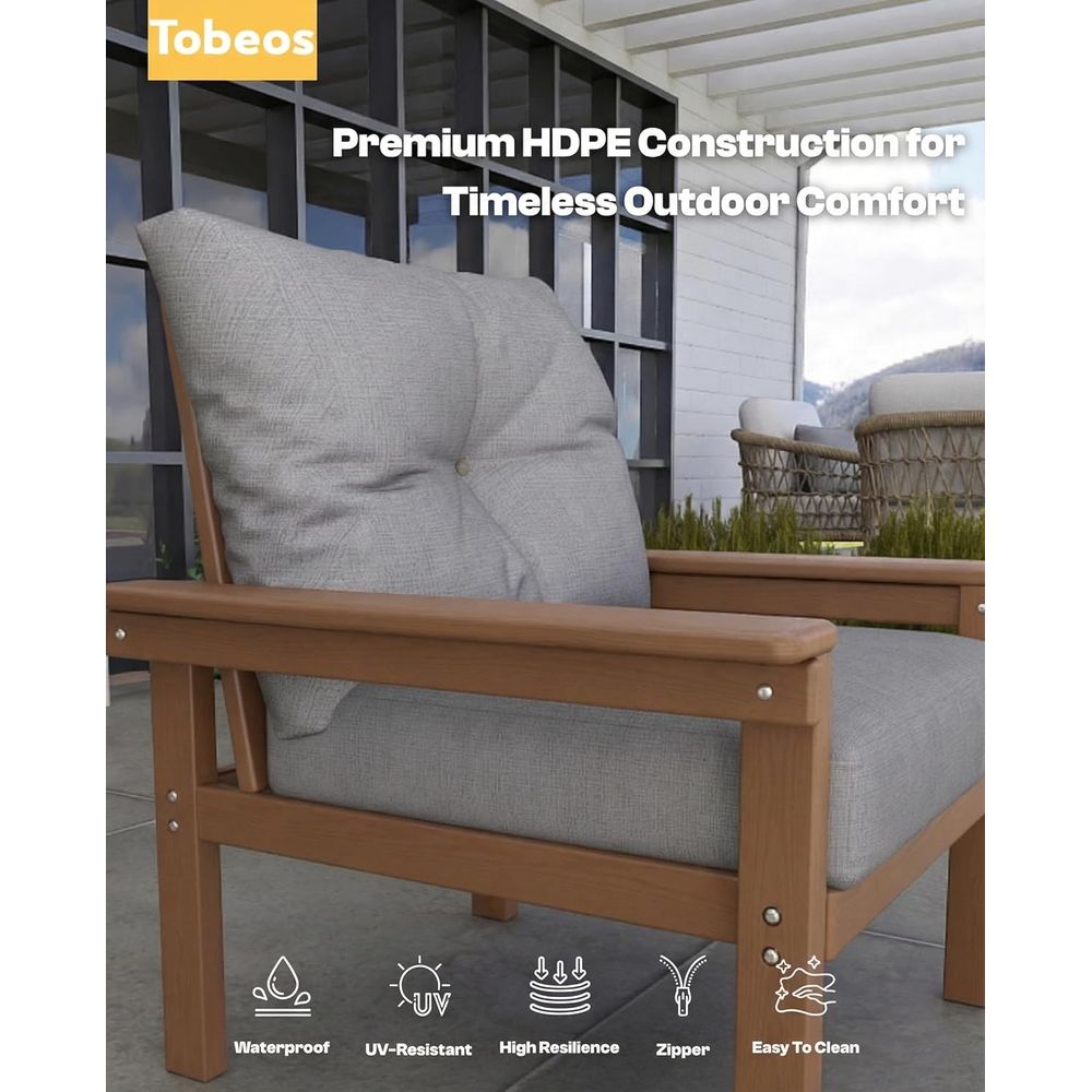 All-Weather HDPE Patio Furnitu – Outdoor Furniture Hdpe Bewertung und Preis