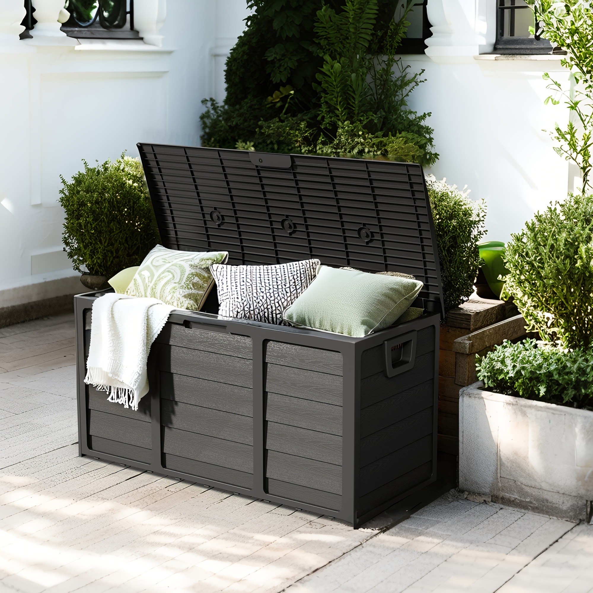 Weatherproof Resin Storage, 75 – Outdoor Furniture With Storage Bewertung und Preis