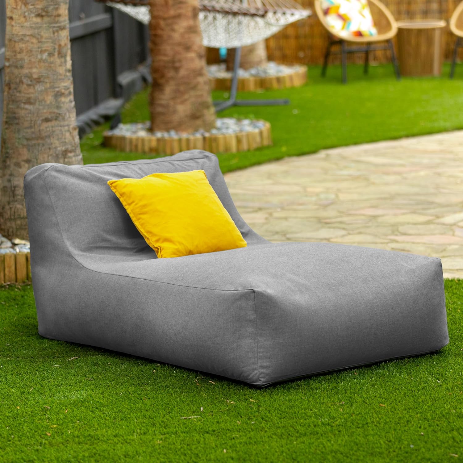 Outdoor Giant Chaise Lounger C – Outdoor Furniture No Cushions Bewertung und Preis
