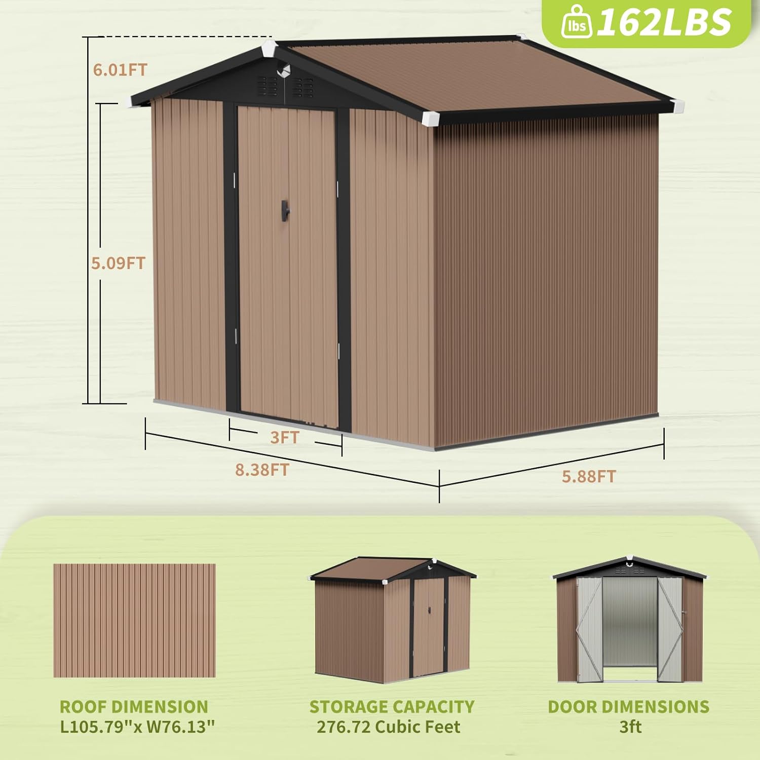 Metal Storage Shed,Outdoor Sto – Outdoor Furniture With Storage Bewertung und Preis
