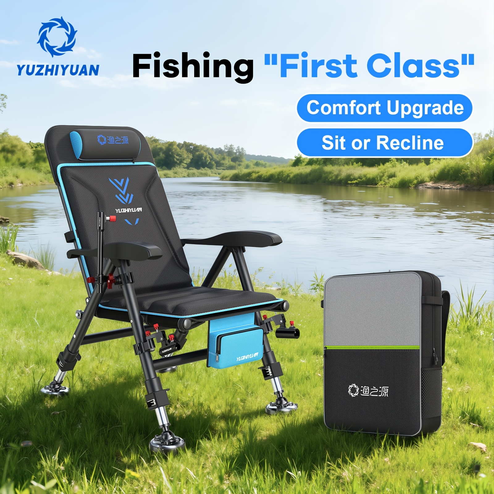 Yuzhiyuan outdoor fishing chai – Outdoor Furniture No Cushions Bewertung und Preis