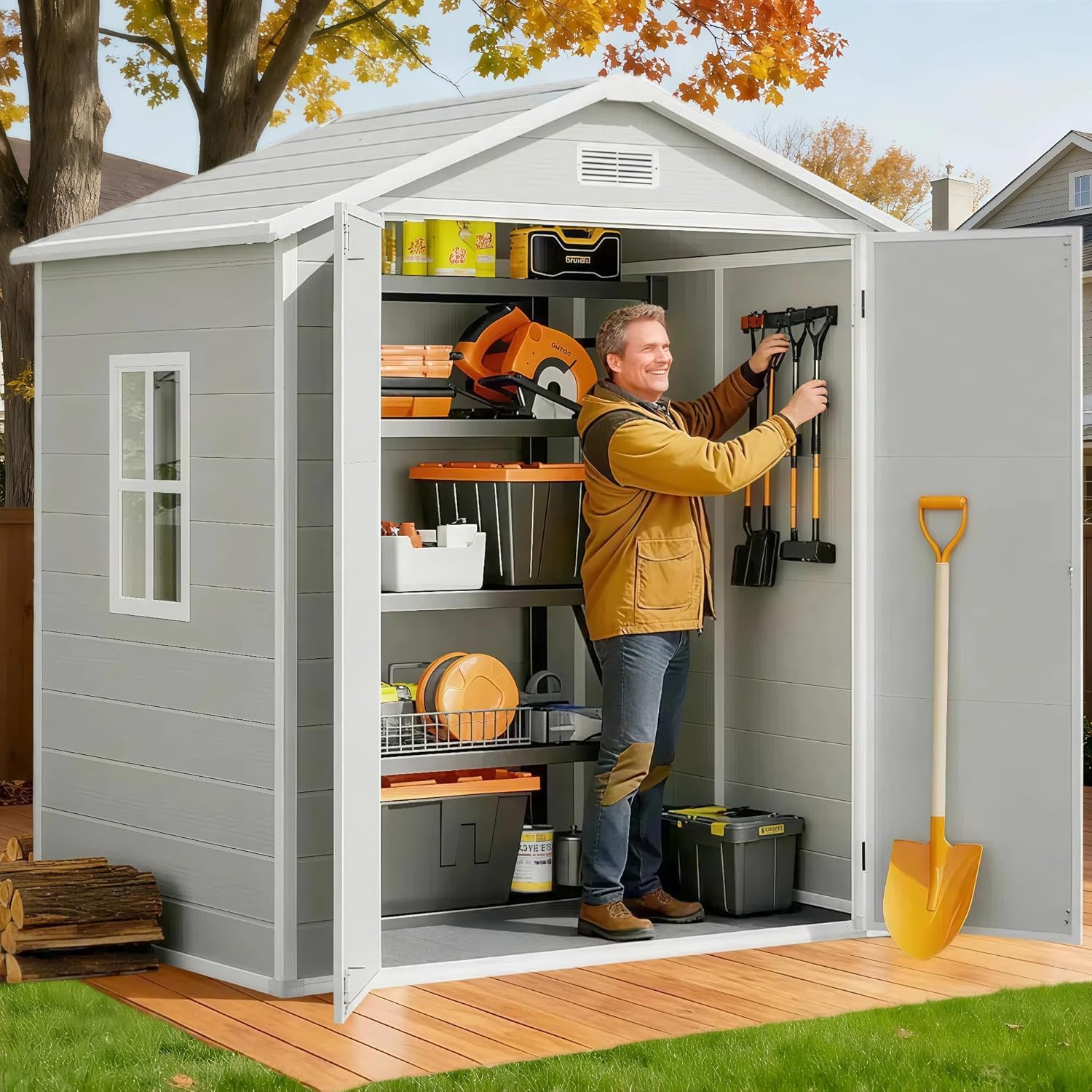 All-Weather Resin Outdoor Stor – Outdoor Furniture With Storage Bewertung und Preis