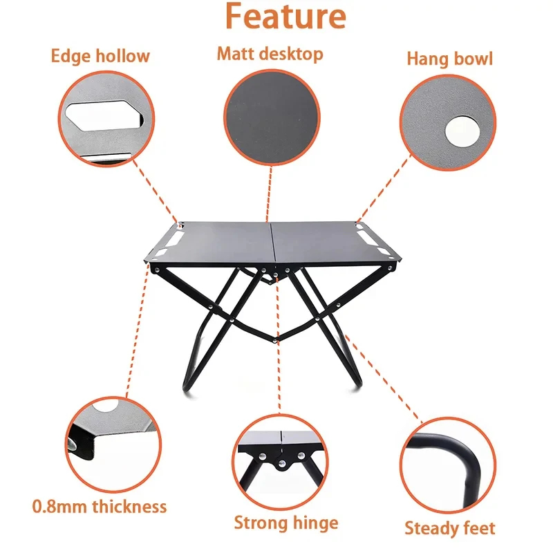 Foldable Portable Camping Tabl – Outdoor Furniture Usa Bewertung und Preis