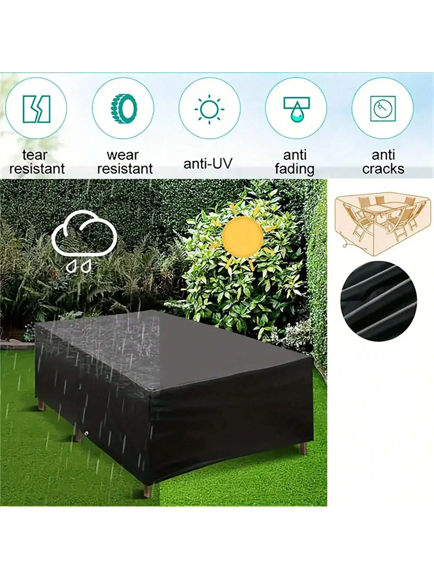 Multi-Size Outdoor Patio Garde – Outdoor Furniture Patio Bewertung und Preis