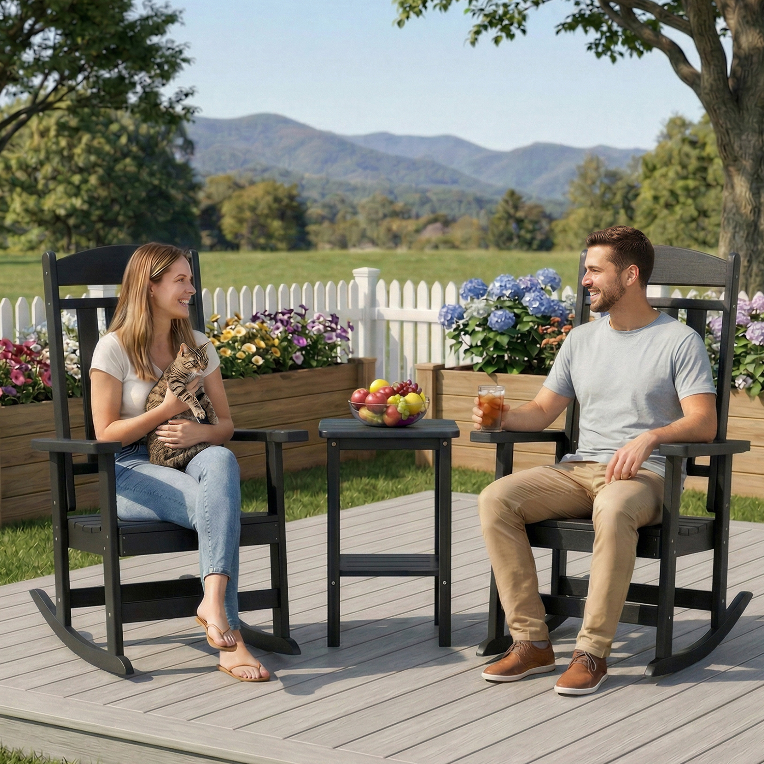 FOOWIN 2pcs Oversized High Bac – Outdoor Furniture Hdpe Bewertung und Preis