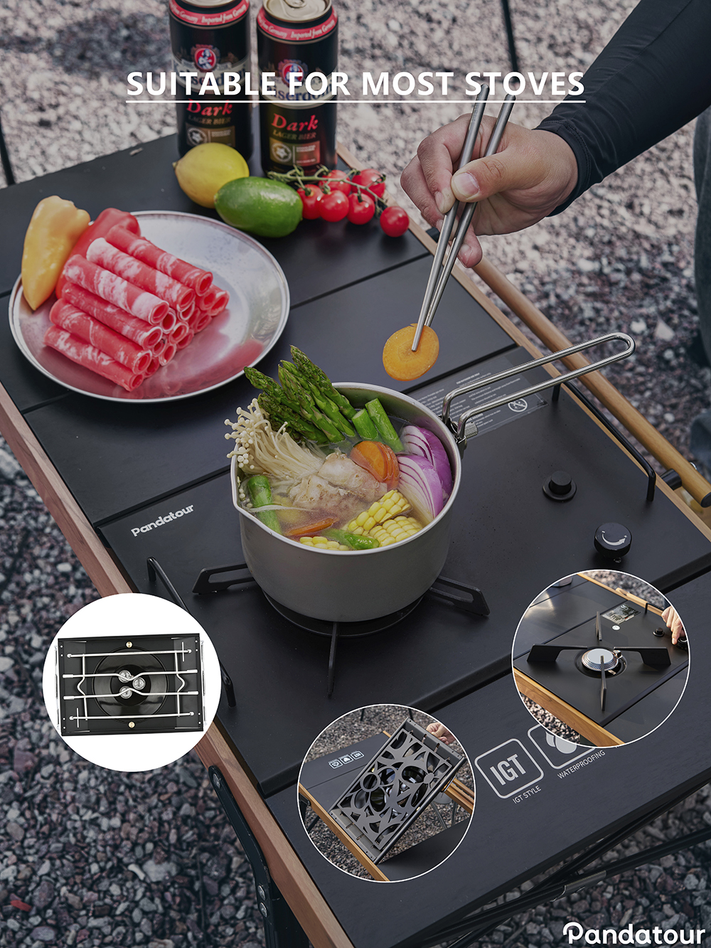 Pandatour IGT Camping Table Fo – Outdoor Furniture Usa Bewertung und Preis