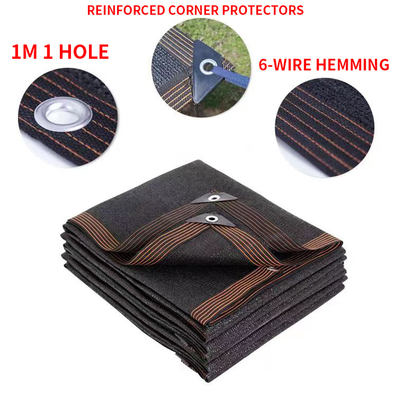 12PIN black shading net, UV re – Outdoor Furniture Hdpe Bewertung und Preis