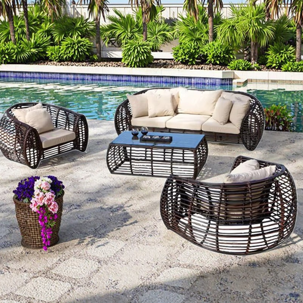 Modern Durable Wicker Outdoor  – Outdoor Furniture Durable Bewertung und Preis