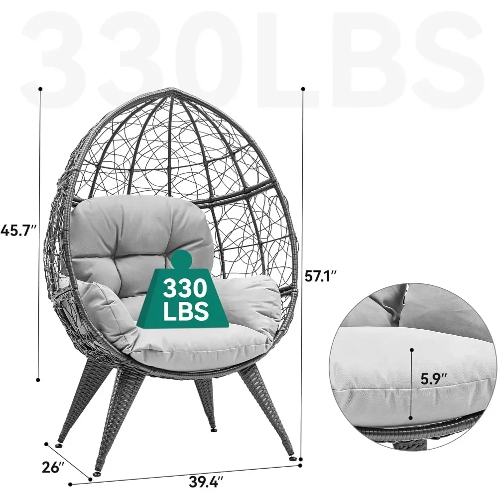 v Hanging Egg Chair, Hammock E – Outdoor Furniture No Cushions Bewertung und Preis