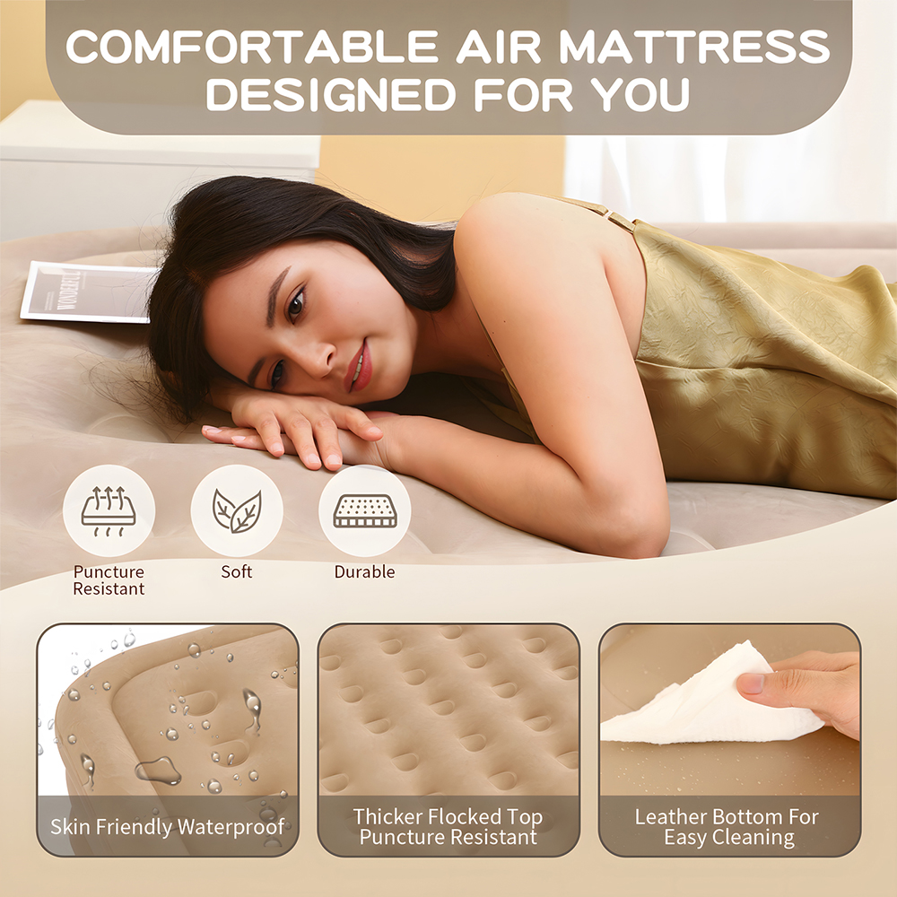 Air Mattress Built-in Pump Sel – Outdoor Furniture No Cushions Bewertung und Preis