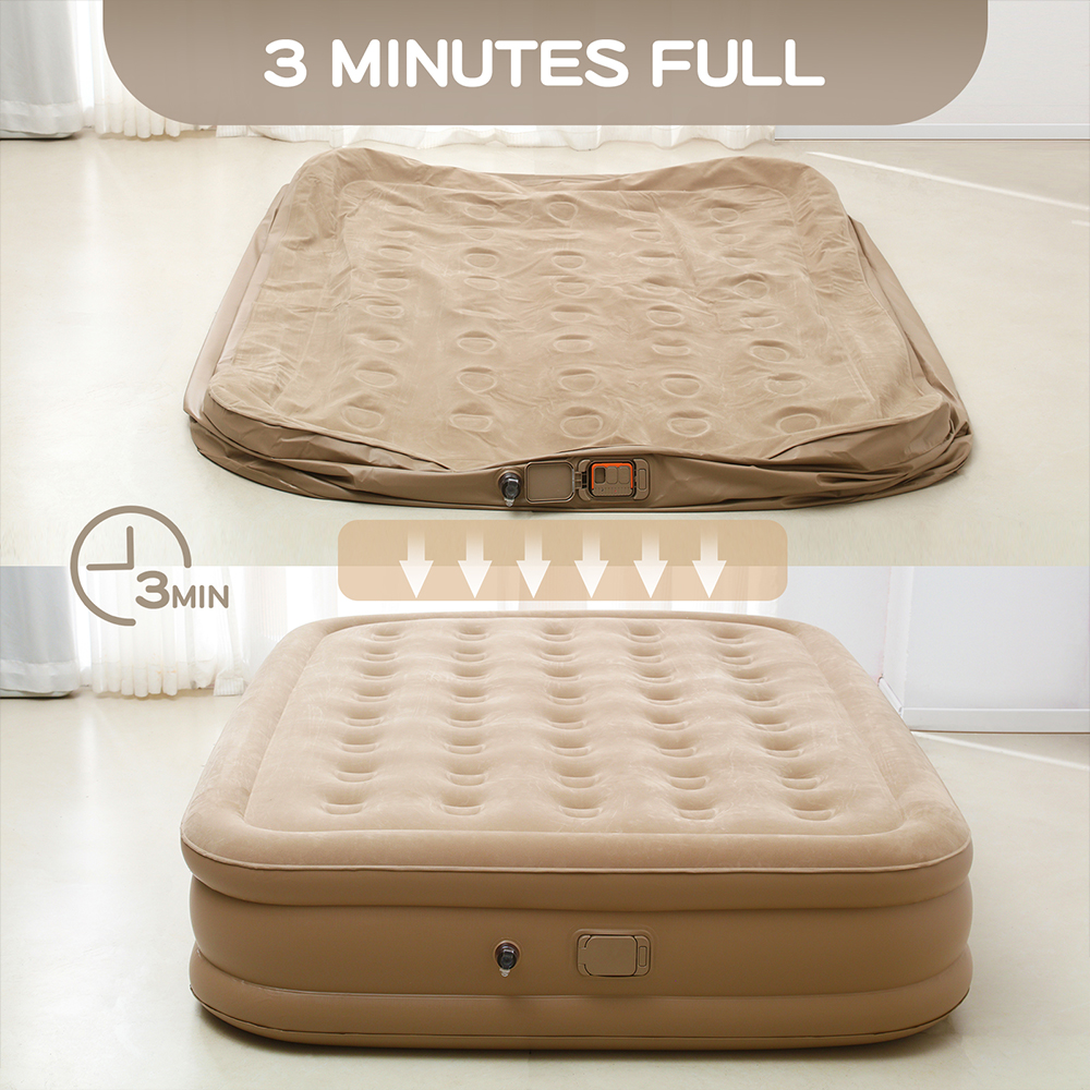 Air Mattress Built-in Pump Sel – Outdoor Furniture No Cushions Bewertung und Preis