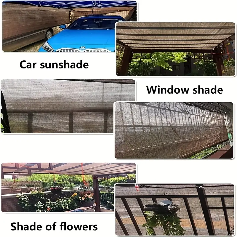 UV Protection Brown PE Shade C – Outdoor Furniture Hdpe Bewertung und Preis