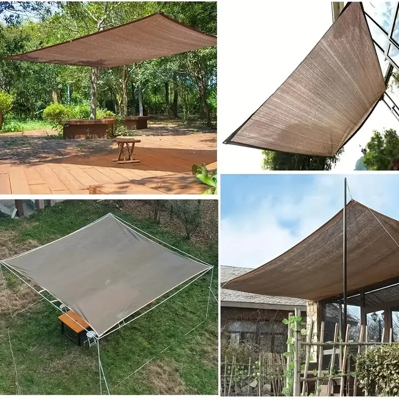 UV Protection Brown PE Shade C – Outdoor Furniture Hdpe Bewertung und Preis